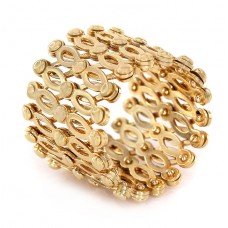 Inedit inel - brățară extensibilă manufacturată în aur galben 14k | atelier ArtAntik Gallery 2022 Inedit inel - brățară extensibilă manufacturată în aur galben 14k | atelier ArtAntik Gallery 2022