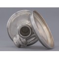 Pereche de sfeșnice din argint sterling în stil Empire | atelier V & B Milano 