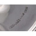 Pereche de sfeșnice din argint sterling în stil Empire | atelier V & B Milano 