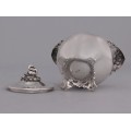 Zaharniță din argint elaborată în stil de inspirație neoclasică | atelier Borzoni fu Luigi | Italia cca.1955