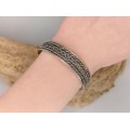 Brățară cuff balineză manufacturată în argint | Indonezia 