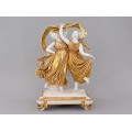 Statuetă alegorică din porțelan Capodimonte " Charites " | Italia secol XIX | cca. 1830