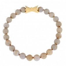 Colier statement din argint aurit și agate Botswana cu o superbă saturație de nuanță gri | atelier ArtAntik  Colier statement din argint aurit și agate Botswana cu o superbă saturație de nuanță gri | atelier ArtAntik