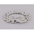 Brățară Gucci chainmaille buckle manufacturată în argint masiv | cca. 1960