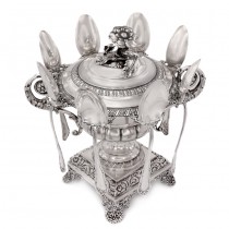 Garnitură confiturier din argint pentru servirea dulcețurilor  | Regatul Lombardo Veneto - Milano cca.1850