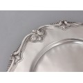 Platou din argint pentru servirea aperitivelor elegant elaborat în stil neoclasic | Portugalia cca.1900