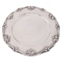 Platou din argint pentru servirea aperitivelor elegant elaborat în stil neoclasic | Portugalia cca.1900