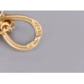 Colier din aur 18k cu pandant decorat cu diamant solitar 0.23 CT | Marea Britanie