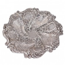 Fructieră victoriană din argint sterling în stil neo-rococo | atelier James Dixon & Sons | Sheffield anul 1900 Fructieră victoriană din argint sterling în stil neo-rococo | atelier James Dixon & Sons | Sheffield anul 1900