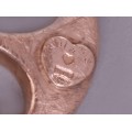 Brățară chainmaille din argint placat cu aur roz | atelier Pitti E Sissi | anii 2000