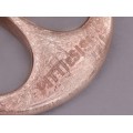 Brățară chainmaille din argint placat cu aur roz | atelier Pitti E Sissi | anii 2000