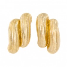 Cercei Buccellati Torchon San Marco din aur galben 18k | atelier Mario Buccellati cca.1990  Cercei Buccellati Torchon San Marco din aur galben 18k | atelier Mario Buccellati cca.1990