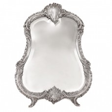 Oglindă de budoar din argint elaborată în stil Rococo | atelier Emile Puiforcat pentru Gioielleria Musy 1707 | cca.1870 Oglindă de budoar din argint elaborată în stil Rococo | atelier Emile Puiforcat pentru Gioielleria Musy 1707 | cca.1870