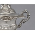 Garnitură neo-rococo din argint pentru servirea dulcețurilor și a caviarului | atelier napoletan - cca. 1860 - 1872