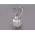 Carafă neoclasică daneză Greek Revival manufacturată în argint | atelier Simon Groth - retailer C Rasmussen | Copenhaga 1866