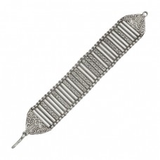 Brățară etnică indiană Bahutta manufacturată în argint 925 | Rajasthan cca.1960 Brățară etnică indiană Bahutta manufacturată în argint 925 | Rajasthan cca.1960