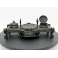 Călimară de birou din bronz Grand Tour | Erato - Greek Revival | Franța secol XIX