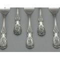 Set de tacâmuri din argint 925 pentru servirea peștelui | colecția Quirinale | atelier Cesa 1882