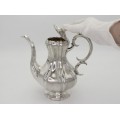 Serviciu din argint pentru servirea ceaiului compus din ceainic și letieră de perioadă Nicolae I al Rusiei | atelier Jacob Wiberg | Rusia Imperială  anul 1852 