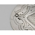 Paletă Art Deco din argint 950 pentru servirea aperitivelor | mâner din fildeș faux | atelier P. Surot - Paris | Franța cca, 1915 - 1920