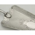 Paletă Art Deco din argint 950 pentru servirea aperitivelor | mâner din fildeș faux | atelier P. Surot - Paris | Franța cca, 1915 - 1920