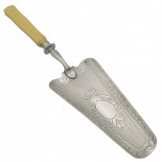 Paletă Art Deco din argint 950 pentru servirea aperitivelor | mâner din fildeș faux | atelier P. Surot - Paris | Franța cca, 1915 - 1920 Paletă Art Deco din argint 950 pentru servirea aperitivelor | mâner din fildeș faux | atelier P. Surot - Paris | Franța cca, 1915 - 1920