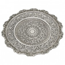 Platou din argint pentru apertive și delicatesuri | I atelier central-european | cca. 1900  Platou din argint pentru apertive și delicatesuri | I atelier central-european | cca. 1900