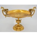 Monumental centru de masă tazza din bronz dore | Franța cca.1870 