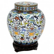 Urnă din bronz emailat cloisonne | China - perioadă  Chiang Kai | cca. 1960 - 1970 Urnă din bronz emailat cloisonne | China - perioadă  Chiang Kai | cca. 1960 - 1970