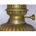 Lampadar victorian din bronz pentru salon  | lampă cu gaz lampant  | atelier Wild & Wessel | Germania cca.1870