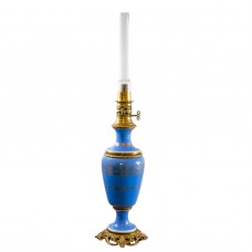 Impozantă lampă în stil Louis XV din porțelan și bronz | Franța cca. 1880 Impozantă lampă în stil Louis XV din porțelan și bronz | Franța cca. 1880