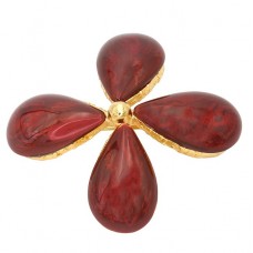 Broșă - pandant cruciform  Yves Saint Laurent | New Old Stock  Broșă - pandant cruciform  Yves Saint Laurent | New Old Stock