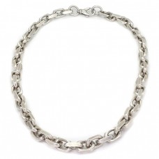 Colier modernist unisex din argint masiv | anii 2000 Colier modernist unisex din argint masiv | anii 2000