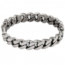 Remarcabilă brățară bangle  manufacturată în argint impletit | Germania cca. 1980 Remarcabilă brățară bangle  manufacturată în argint impletit | Germania cca. 1980