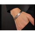 Brățară bangle Esprit din argint | inchidere tip cataramă | model Slave | preloved anii 2000