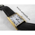 ceas vintage CARTIER mecanic . TANK/must de cartier VERMEIL. in cutie!