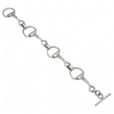 Brățară statement modernistă mexicană | Horse Bit | Hermes Style cca. 1990  Brățară statement modernistă mexicană | Horse Bit | Hermes Style cca. 1990