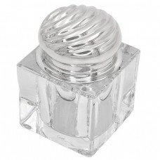 Călimară în stil Art Deco din argint și cristal superior | atelier florentin cca.1970 Călimară în stil Art Deco din argint și cristal superior | atelier florentin cca.1970