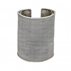 Remarcabilă brățară manchette etnică balineză manufacturată în argint | preloved  Remarcabilă brățară manchette etnică balineză manufacturată în argint | preloved