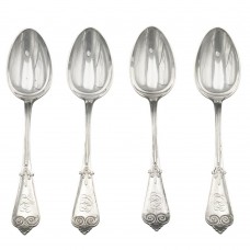 Serviciu de  lingurițe Tiffany & Co din argint | Statele Unite cca.1900 Serviciu de  lingurițe Tiffany & Co din argint | Statele Unite cca.1900