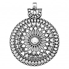 Impresionantă amuletă Mandala manufacturată în argint | colecția RĂDĂCINI 2025 Impresionantă amuletă Mandala manufacturată în argint | colecția RĂDĂCINI 2025