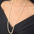 Colier de perle naturale Akoya de cultură în apă sărată | preloved 