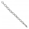 Brațară statement chainmaille din argint torsadat | atelier Mabina anii 2020