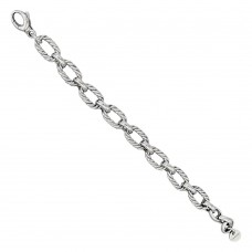 Brațară statement chainmaille din argint torsadat | atelier Mabina anii 2020 Brațară statement chainmaille din argint torsadat | atelier Mabina anii 2020