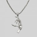 Colier statement cu pandant " Skeleton Hand " din argint 925 | Bikers Collection 2025
