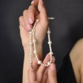 Colier de perle naturale de cultură în apă dulce cu închidere din argint 925