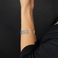 Brățară cuff unisex balineză manufacturată în argint | Indonezia