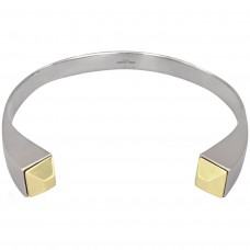 Colier choker RunWay autentic  Saint Laurent manufacturat în argint masiv | designer Hadi Slimane cca. 2015