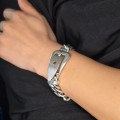 Brățară Boucle Sellier manufacturată în argint masiv | model unisex | preloved 