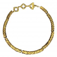 Colier choker Yves Saint Laurent | New Old Stock | Franța cca. 1985